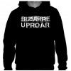 BIZARRE UPROAR  "CLASSIC LOGO"  HOODIE L